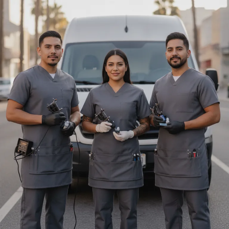 Tatuador equipe em Araraquara